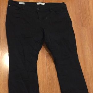 Torrid size 22 flare leg black jeans